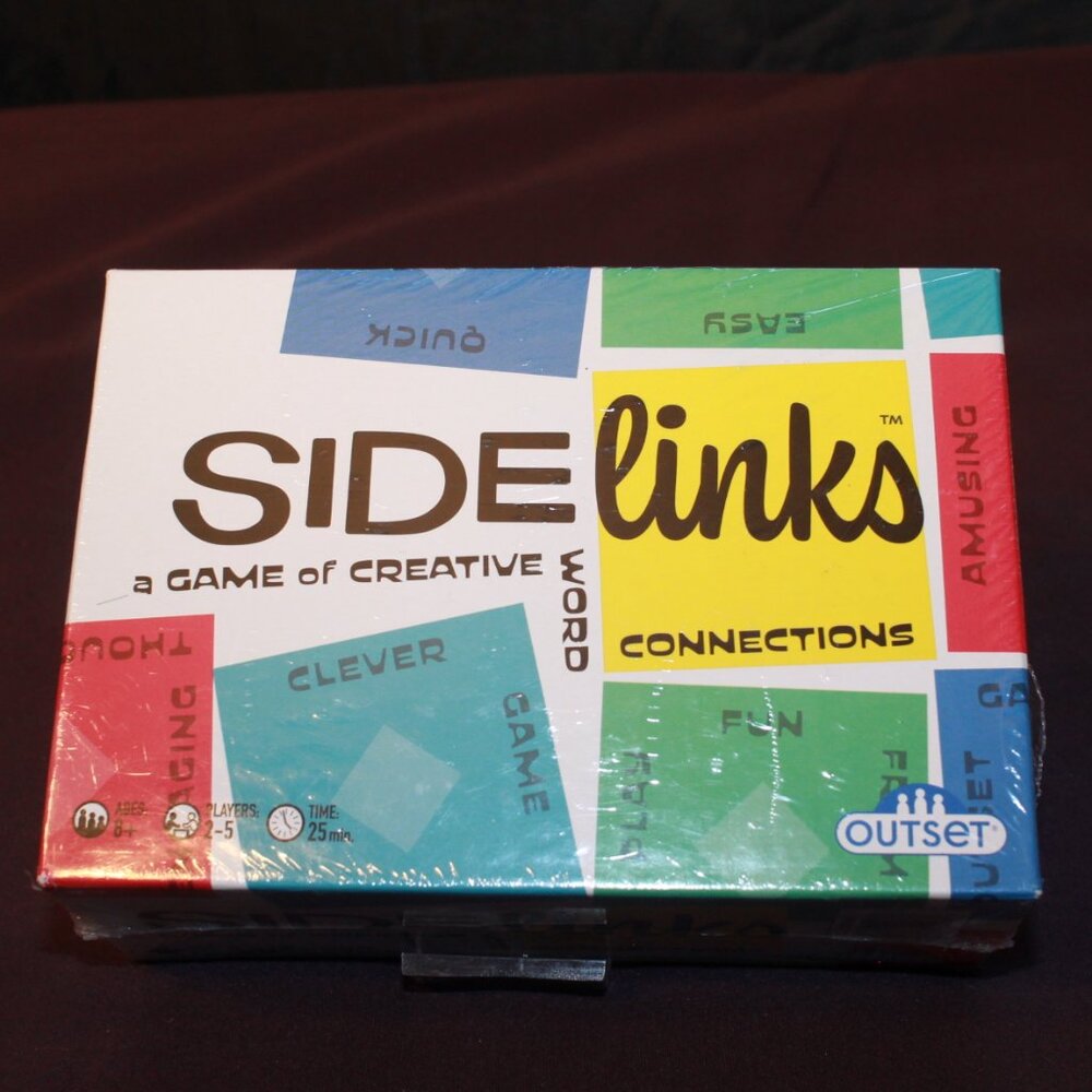 SIDE LINKS - Outset Game of Creative Word Connections For 2-5 Players 8+